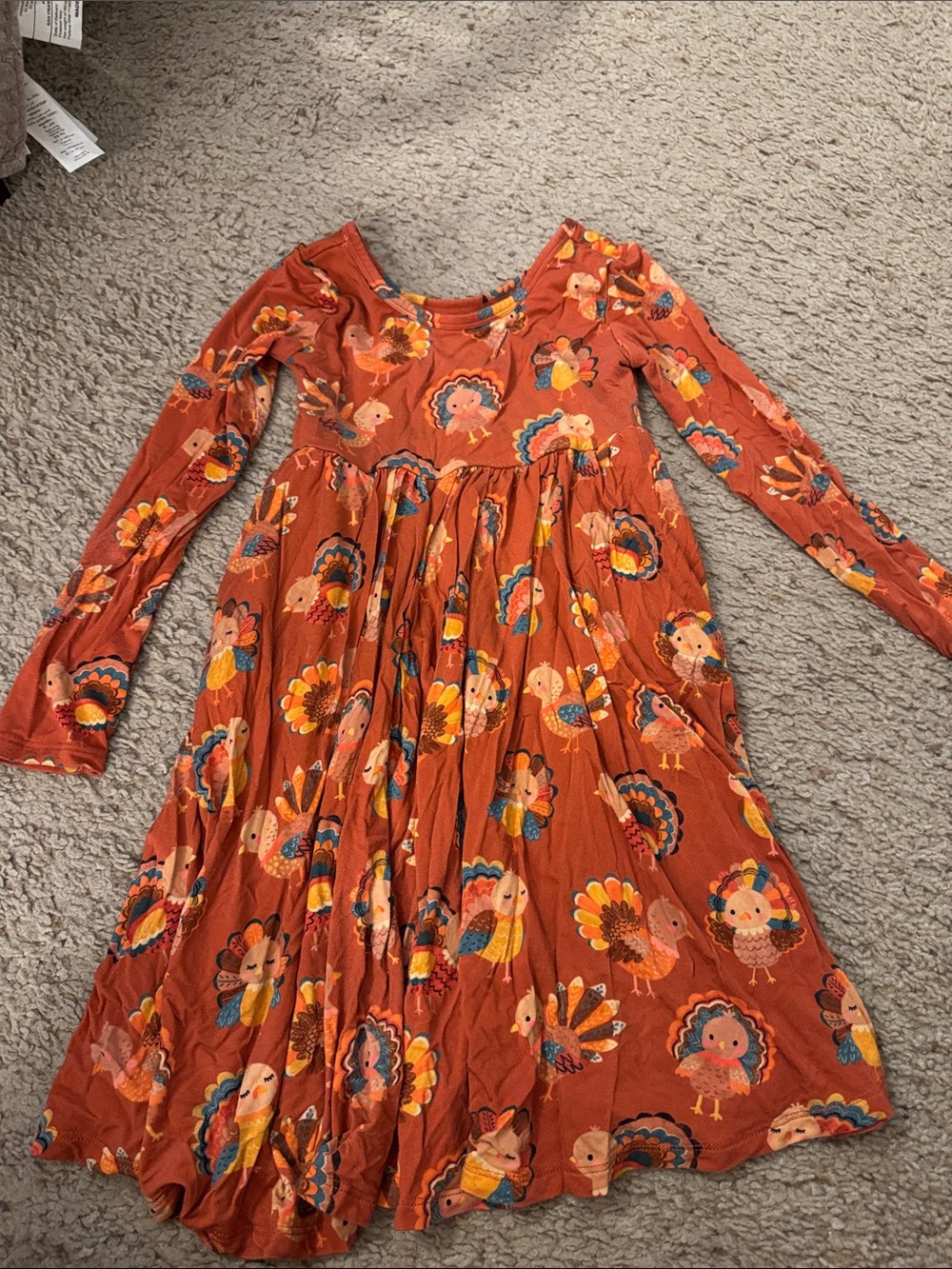 Little Sleepies Thanksgiving Dress